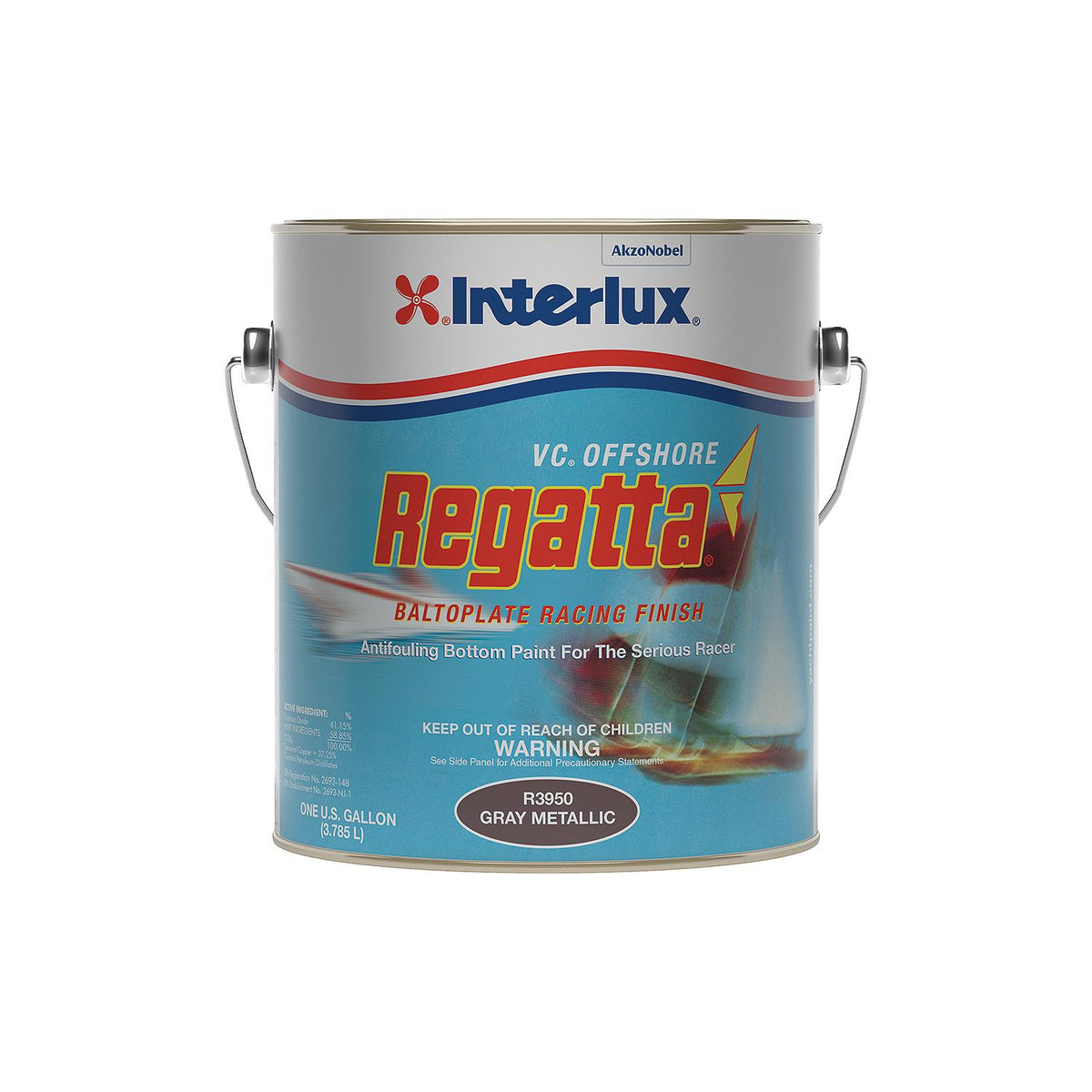 Interlux R3950G Baltoplate Racing Finish, Gal., 2/case-Supply Nautica