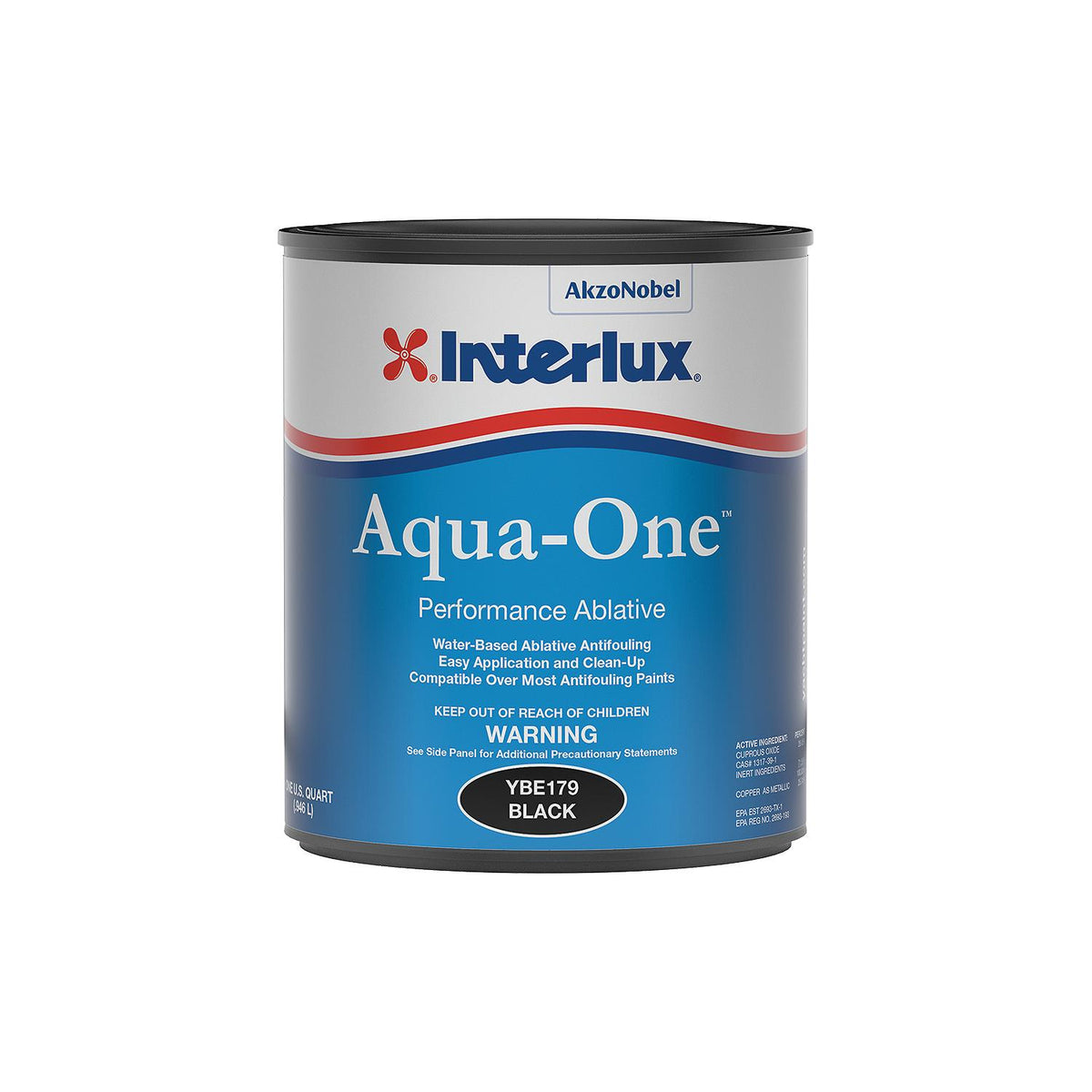Interlux YBE179Q Aqua-One, Black, Qt-Supply Nautica