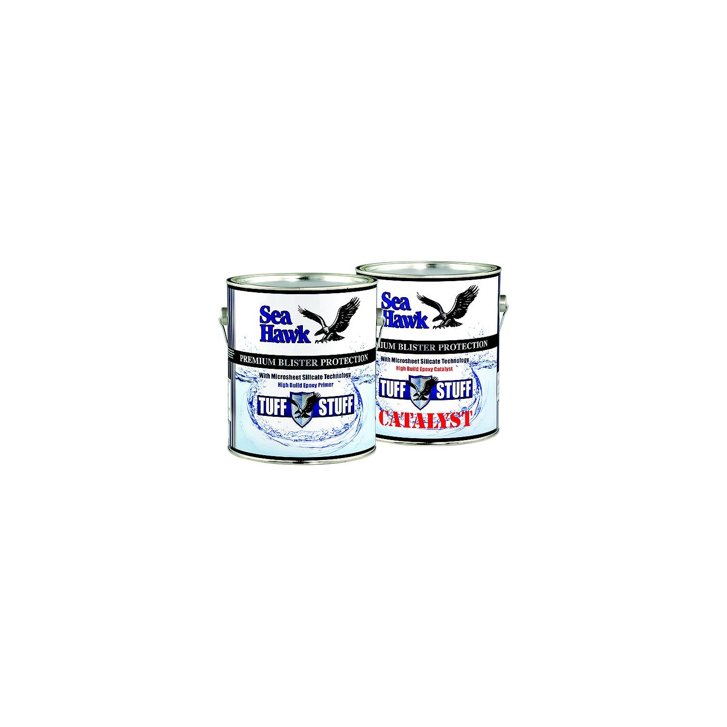 Sea Hawk 1284QTKIT Tuff Stuff 1/2 Gallon Kit, Light Gray-Supply Nautica