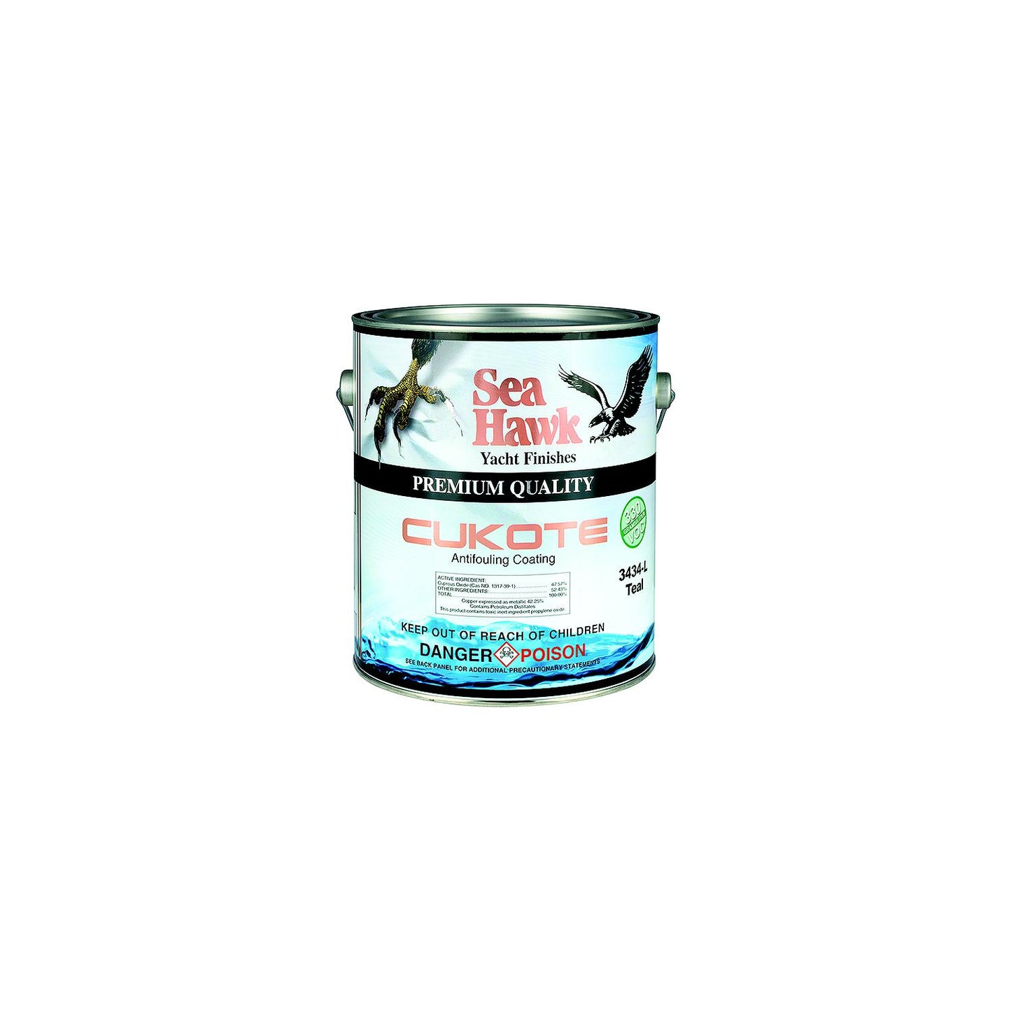 Sea Hawk Cukote 330 Voc™, Black, Gal.