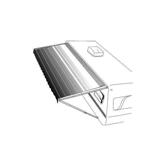Dometic 8500 Manual Patio Awning, 18', Azure
