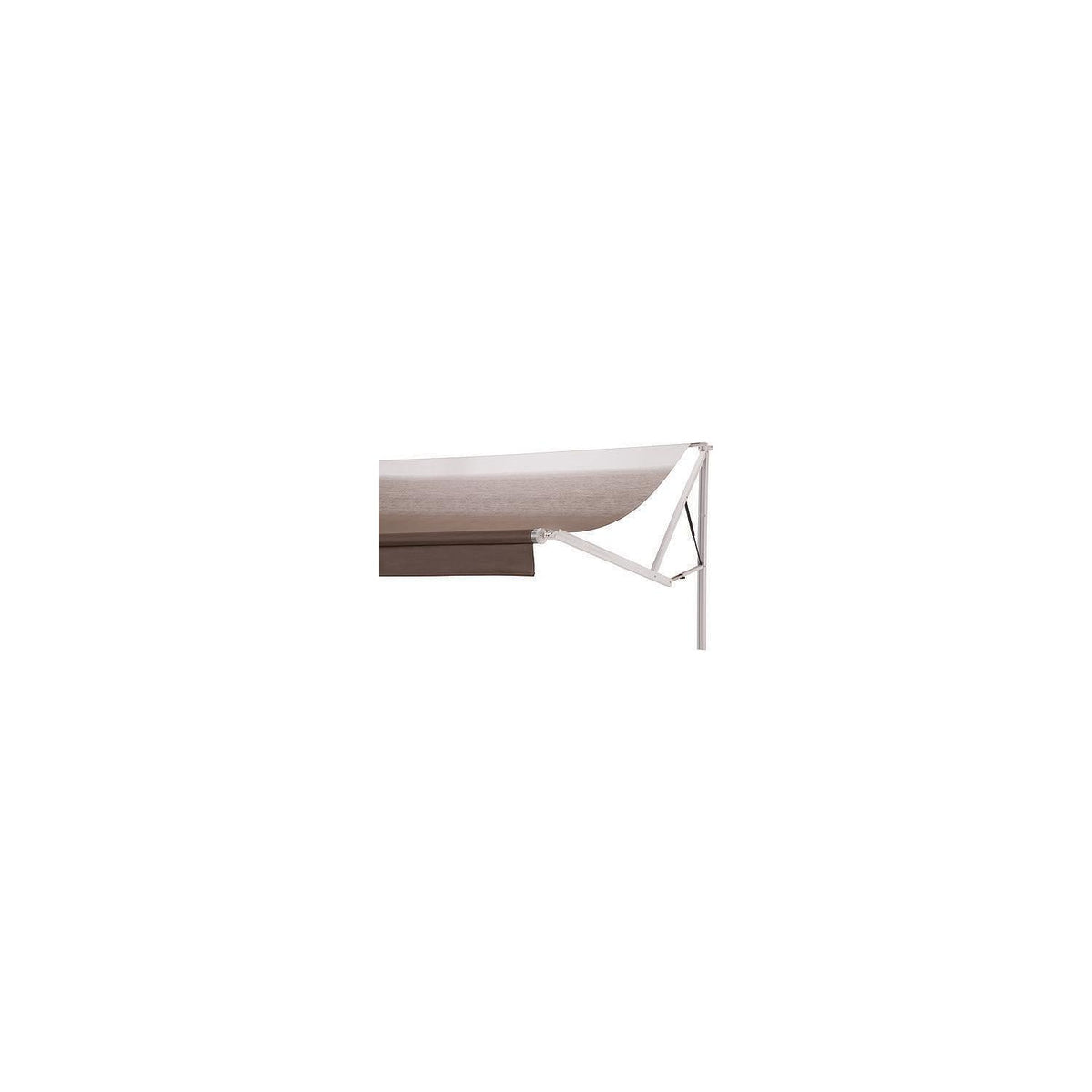 Dometic 9108853267 9100 Power Patio Awning Standard Main Arm, 1 pr., White-Supply Nautica