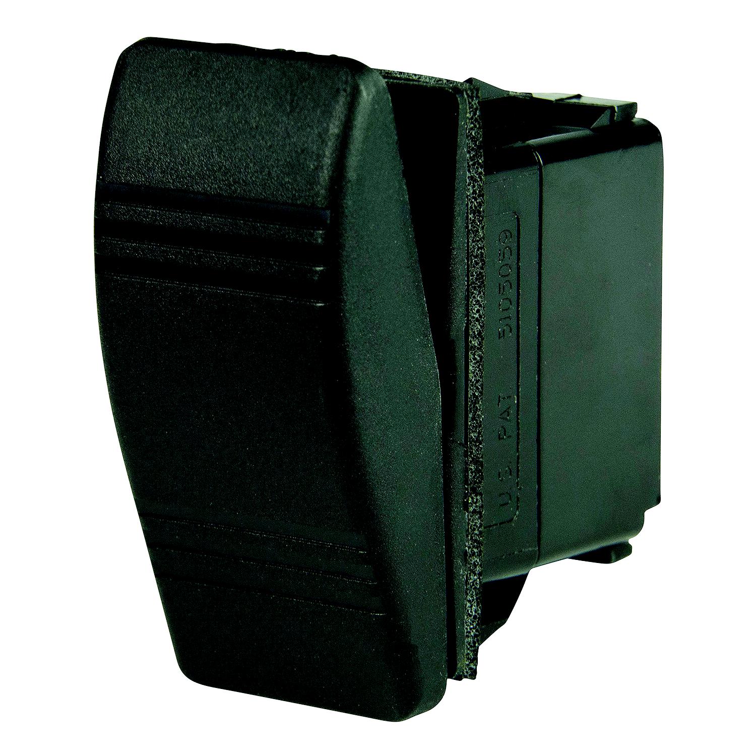 BEP 1001802 Weather Resistant Contura Rocker Switch, Off-(On), SPST, 1/4" Blade Terminals-Supply Nautica
