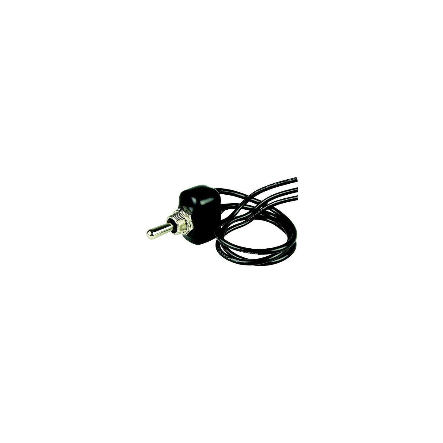 BEP 1002005 Sealed Dipped Toggle Switch, (On)–Off–(On), SPDT, 8" Wire Leads-Supply Nautica