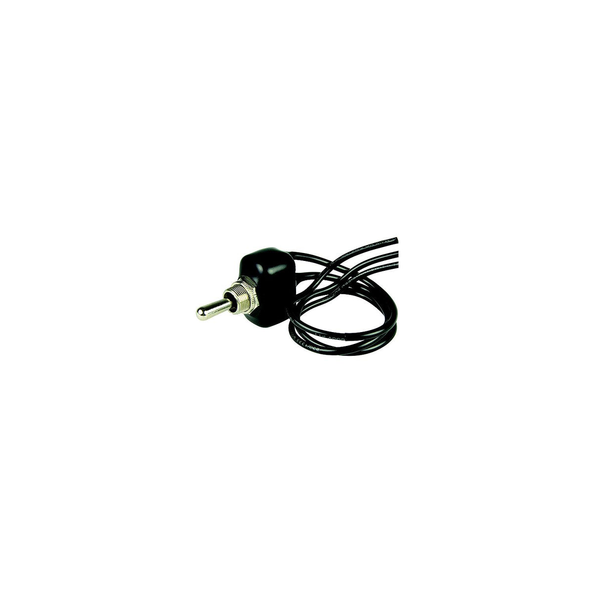 BEP 1002005 Sealed Dipped Toggle Switch, (On)–Off–(On), SPDT, 8" Wire Leads-Supply Nautica