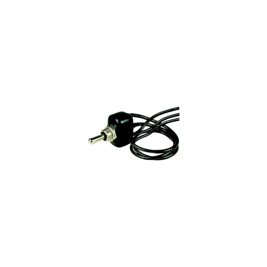 BEP 1002005 Sealed Dipped Toggle Switch, (On)–Off–(On), SPDT, 8" Wire Leads-Supply Nautica
