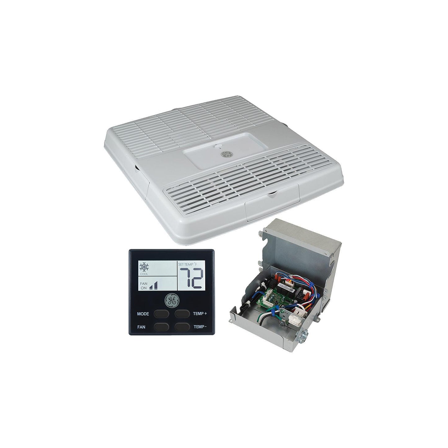 GE RVACNKITB Air Conditioner Accessory Kit, Ducted, Black-Supply Nautica