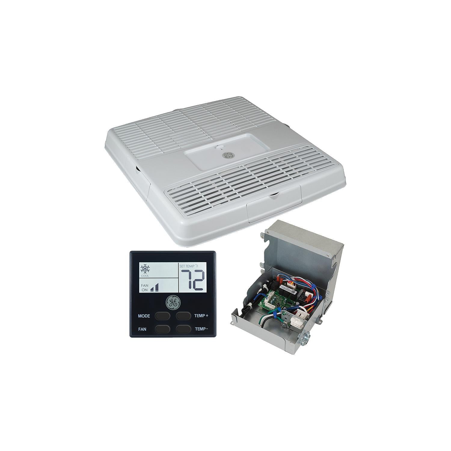 GE RVACNKITB Air Conditioner Accessory Kit, Ducted, Black-Supply Nautica