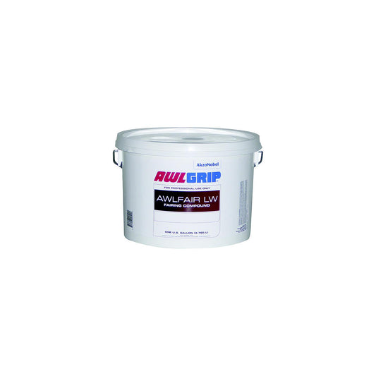 Awlfair LW Trowelable Fairing Compound Base, White Gal.-Supply Nautica
