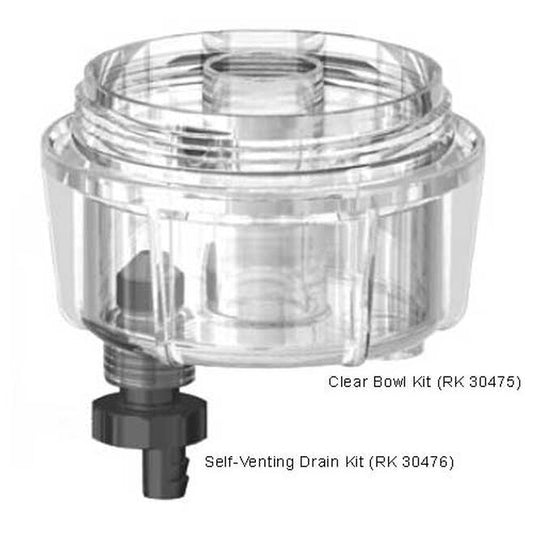 RACOR RK30475 Series 320 Fuel Filter/Water Separator Replacement Bowl