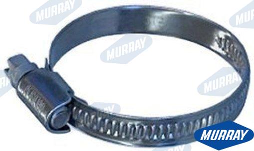 Embos. Worm Gear Hose Clamp 70-90 (25) GS38310