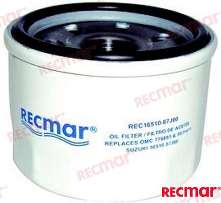 Oil Filter Suzuki-Johnson REC16510-87J00