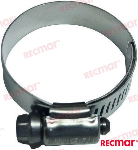 Embossed Worm Gear Hose Clamp 32-50 REC54-815504320