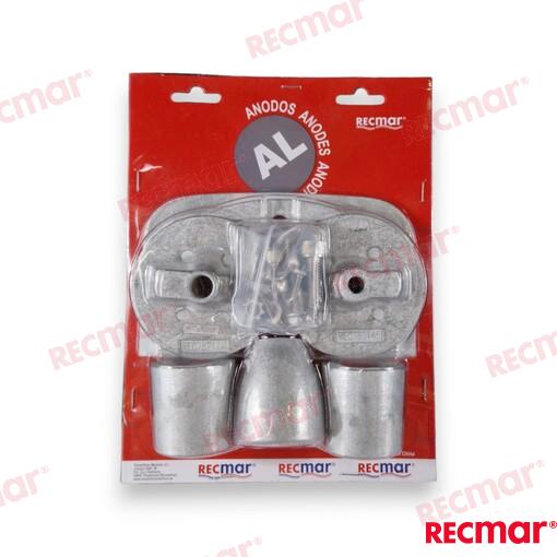 Kit Anodes Mercury Aluminio RECKITMBRAVO3AL