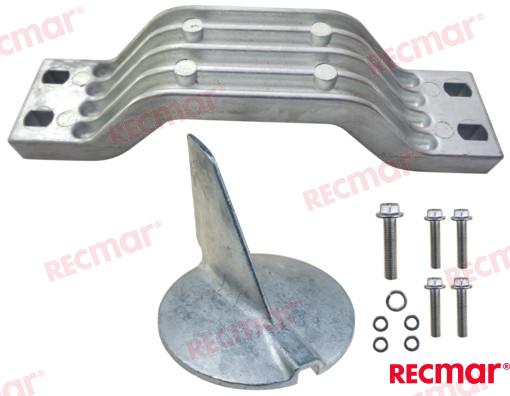 Kit Anodes  Aluminum Yamaha RECKITY200-250AL