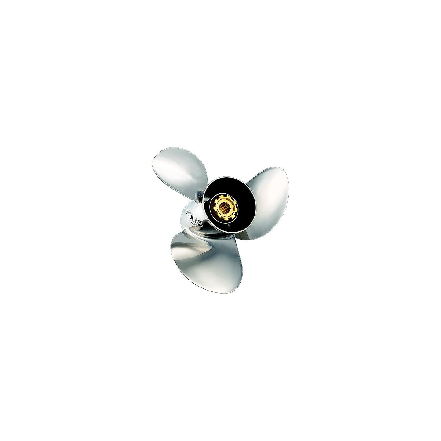 Solas 3431-138-13 New Saturn Stainless Steel 3-Blade Propeller For Yamaha